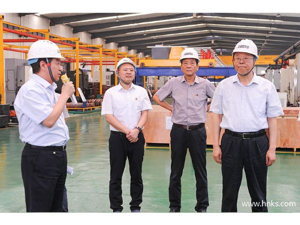 省人大常委會黨組副書記、副主任馬懿一行蒞臨河南礦山調(diào)研指導工作